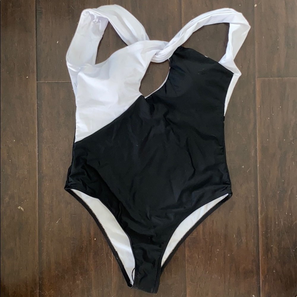 one piece swimsuit!